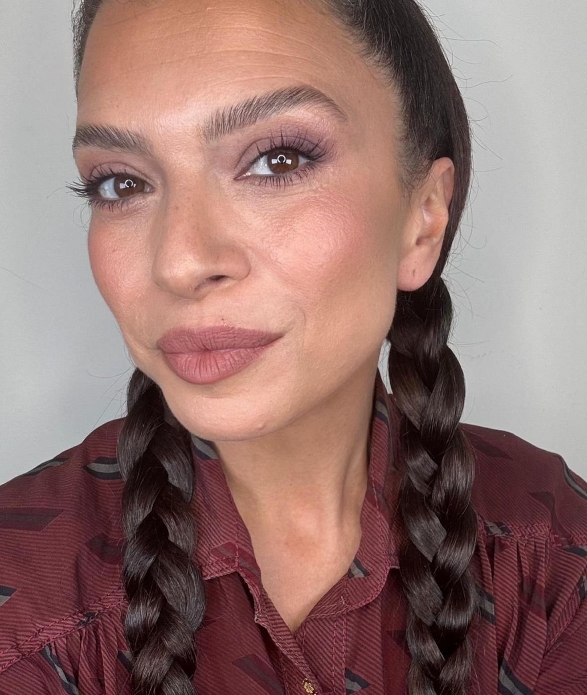 Luna Taddonio con un trucco veloce e naturale